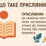 що таке прислівник